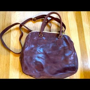 Sseko Sheba bag in Mahagony